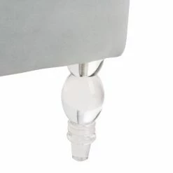 Discount 😉 Geode Modern Wingback Chair - Safavieh Light Silver 🤩 -Living Room Chairs Sales unnamed file 2390