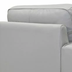 New ⭐ Wesley Genuine Leather Power Footrest Tuxedo Arm Accent Chair - Armen Living ✨ -Living Room Chairs Sales unnamed file 2465