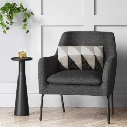 Cheap 🔔 Glenn Mid-Century Modern Accent Chair Blue/White - Project 62™ 🤩