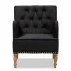 Hot Sale π Eri Velvet and Wood Armchair - Baxton Studio Black/walnut Brown π 1 Hot Sale π Eri Velvet and Wood Armchair - Baxton Studio Black/walnut Brown π -Living Room Chairs Sales unnamed file 2489