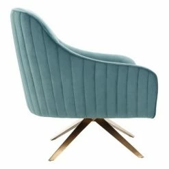 Brand new 🔥 Leyla Channeled Velvet Accent Chair Seafoam - Safavieh 💯 -Living Room Chairs Sales unnamed file 2500