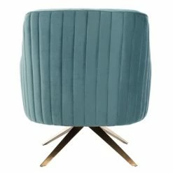 Brand new 🔥 Leyla Channeled Velvet Accent Chair Seafoam - Safavieh 💯 -Living Room Chairs Sales unnamed file 2501