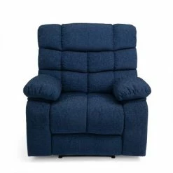 Flash Sale 😍 Blackshear Contemporary Pillow Tufted Massage Recliner - Christopher Knight Home Brown 😍 -Living Room Chairs Sales unnamed file 2567