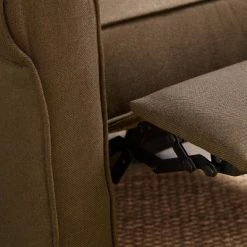 Promo ⌛ Thalia Traditional Fabric Recliner - Christopher Knight Home Coffee 🔥 -Living Room Chairs Sales unnamed file 2611