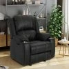 Best reviews of 🧨 Sarina Traditional Leather Recliner with Steel Cup Holders Black - Christopher Knight Home 🥰 -Living Room Chairs Sales unnamed file 2684