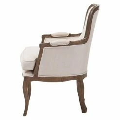 Brand new ❤️ Napoleon Traditional French Accent Chair Ash - Baxton Studio 🥰 -Living Room Chairs Sales unnamed file 2766