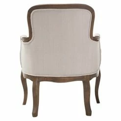 Brand new ❤️ Napoleon Traditional French Accent Chair Ash - Baxton Studio 🥰 -Living Room Chairs Sales unnamed file 2767