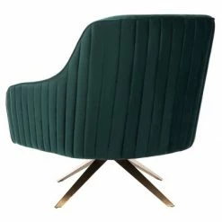 Coupon ❤️ Leyla Channeled Velvet Accent Chair Emerald - Safavieh 🎉 -Living Room Chairs Sales unnamed file 2806