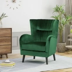 Best reviews of 👏 Woodrow Modern Club Chair Emerald - Christopher Knight Home 😉