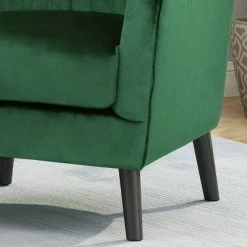 Best reviews of 👏 Woodrow Modern Club Chair Emerald - Christopher Knight Home 😉 -Living Room Chairs Sales unnamed file 2821