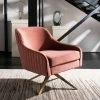 Top 10 🥰 Leyla Channeled Velvet Accent Chair Dusty Rose - Safavieh 🛒 -Living Room Chairs Sales unnamed file 2822