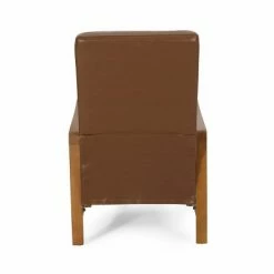 Top 10 ⭐ Munro Contemporary Channel Stitch Pushback Recliner Cognac Brown/Teak - Christopher Knight Home ✔️ -Living Room Chairs Sales unnamed file 2851