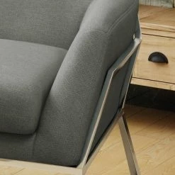 Brand new ✨ Zahara Modern Chair Gray - Christopher Knight Home 🎁 -Living Room Chairs Sales unnamed file 2856