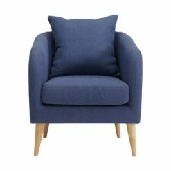 Brand new 👏 Zoe Accent Chair with Wooden Legs - Picket House Furnishings Blue 😍 -Living Room Chairs Sales unnamed file 2928