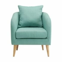 Brand new 👏 Zoe Accent Chair with Wooden Legs - Picket House Furnishings Blue 😍 -Living Room Chairs Sales unnamed file 2929