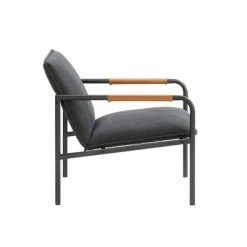Top 10 😍 Sauder Boulevard Café Metal Lounge Chair Charcoal Gray 😍