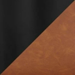 Top 10 😀 Franklin Armchair with Faux Leather Black/Camel Brown - LumiSource ❤️ -Living Room Chairs Sales unnamed file 2937