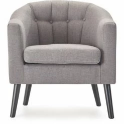 Outlet ⌛ Adore Decor Ivey Tufted Accent Chair - Adore Décor Gray 👍 -Living Room Chairs Sales unnamed file 2987