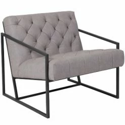 Brand new ❤️ Merrick Lane Modern Lounge Chair With Tufted Seating And Metal Frame 😉 -Living Room Chairs Sales unnamed file 3097