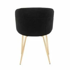 Coupon 🎉 Lindsey Contemporary Chair Gold - LumiSource Cream 🛒 -Living Room Chairs Sales unnamed file 3121