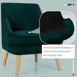 Top 10 💯 Costway Set of 2 Accent Chairs Velvet Single Sofa Chair w/Rubber Wood Legs PinkGreenGrey 🔥 -Living Room Chairs Sales unnamed file 3181