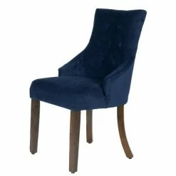 Best Sale 😍 Tufted Accent Chair Blue - HomePop 🔥 -Living Room Chairs Sales unnamed file 3190