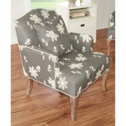 Best reviews of π Floral Upholstered Armchair - Gray - Linon β 16 Best reviews of π Floral Upholstered Armchair - Gray - Linon β -Living Room Chairs Sales unnamed file 3221