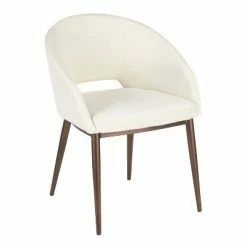 Cheapest 🤩 Renee Contemporary Chair - LumiSource Cream ❤️ -Living Room Chairs Sales unnamed file 3231