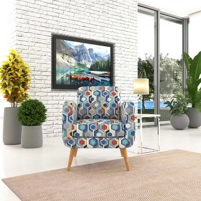 Outlet 🔔 Hartman Mid Century Modern Armchair - Handy Living Pink 🎁 4 Outlet 🔔 Hartman Mid Century Modern Armchair - Handy Living Pink 🎁 - Image 2