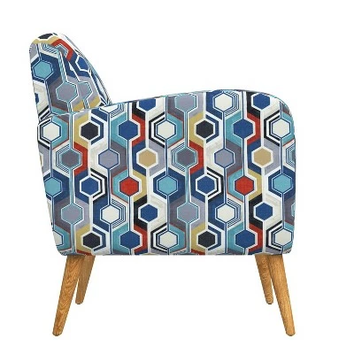 Outlet 🔔 Hartman Mid Century Modern Armchair - Handy Living Pink 🎁 7 Outlet 🔔 Hartman Mid Century Modern Armchair - Handy Living Pink 🎁 - Image 5