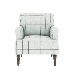 Brand new ⭐ Everlee Armchair with Gray Wash Legs - Handy Living Checked Denim ⭐ 21 Brand new ⭐ Everlee Armchair with Gray Wash Legs - Handy Living Checked Denim ⭐ -Living Room Chairs Sales unnamed file 3291