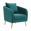 Buy 🔔 Zuri Accent Chair with Gold Legs Marine Blue - Picket House Furnishings 👍 -Living Room Chairs Sales unnamed file 3296