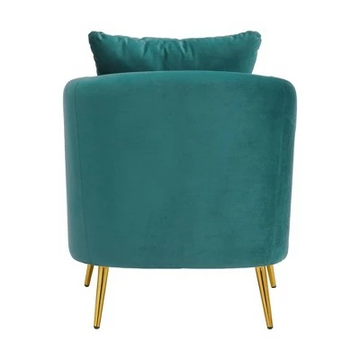 Buy π Zuri Accent Chair with Gold Legs Marine Blue - Picket House Furnishings π 6 Buy π Zuri Accent Chair with Gold Legs Marine Blue - Picket House Furnishings π - Image 4