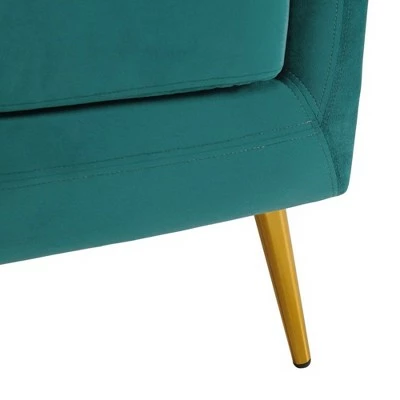Buy π Zuri Accent Chair with Gold Legs Marine Blue - Picket House Furnishings π 10 Buy π Zuri Accent Chair with Gold Legs Marine Blue - Picket House Furnishings π - Image 8