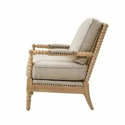Cheapest 💯 Madison Park Lyla Accent Chair Beige ❤️ -Living Room Chairs Sales unnamed file 3356