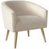 New 🥰 Deco Chair in Sheepskin Natural Cream - Skyline Furniture 🌟 -Living Room Chairs Sales unnamed file 3381