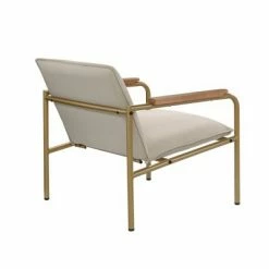 Coupon ⭐ Coral Cape Lounge Chair Ivory - Sauder 😀