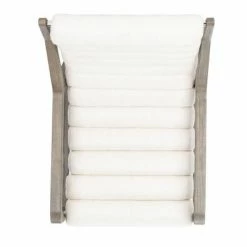 Wholesale 🔔 Delaney Channel Tufted Chair White - Safavieh ⌛ -Living Room Chairs Sales unnamed file 344