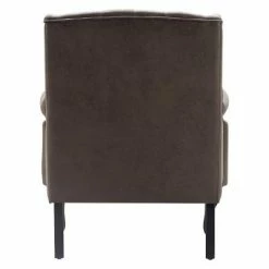 New ✔️ Mason Tufted Armchair with Brass Nailheads - Serta Navy Blue 🛒 -Living Room Chairs Sales unnamed file 3444