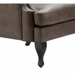 New ✔️ Mason Tufted Armchair with Brass Nailheads - Serta Navy Blue 🛒 -Living Room Chairs Sales unnamed file 3447