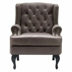 New ✔️ Mason Tufted Armchair with Brass Nailheads - Serta Navy Blue 🛒 -Living Room Chairs Sales unnamed file 3448