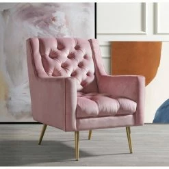 Best Sale 👍 Reese Accent Chair Blush - Picket House Furnishings ⭐ -Living Room Chairs Sales unnamed file 3476