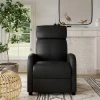 New ❤️ Sofy Pushback Recliner Faux Leather - Room & Joy Camel ⌛ -Living Room Chairs Sales unnamed file 3488