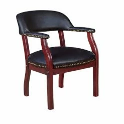 Outlet 👏 Columbia Captain Chair - Regency Black ⌛ -Living Room Chairs Sales unnamed file 3532