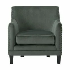 Best reviews of 💯 Demi Accent Chair - Picket House Furnishings Gunmetal ✨ -Living Room Chairs Sales unnamed file 3542