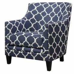 Wholesale 😀 Deena Accent Chair Marine Blue - Picket House Furnishings 🎉