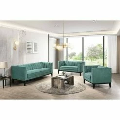 Wholesale 😀 Calabasas Chair Marine Green - Picket House Furnishings 😍 -Living Room Chairs Sales unnamed file 3627