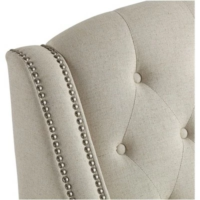 Discount π 55 Downing Street Tivoli Beige Linen Tufted Armchair π₯° 4 Discount π 55 Downing Street Tivoli Beige Linen Tufted Armchair π₯° - Image 2