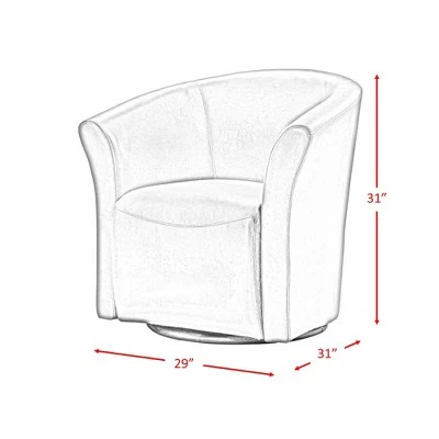 Coupon π Reese Swivel Chair - Picket House Furnishings® Red π 5 Coupon π Reese Swivel Chair - Picket House Furnishings® Red π - Image 4