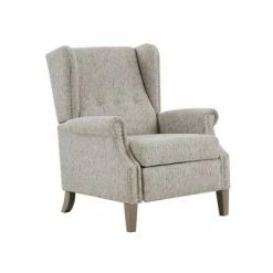 Cheapest ⭐ Madison Park Brookdale Push Back Recliner Gray 😀 -Living Room Chairs Sales unnamed file 3713